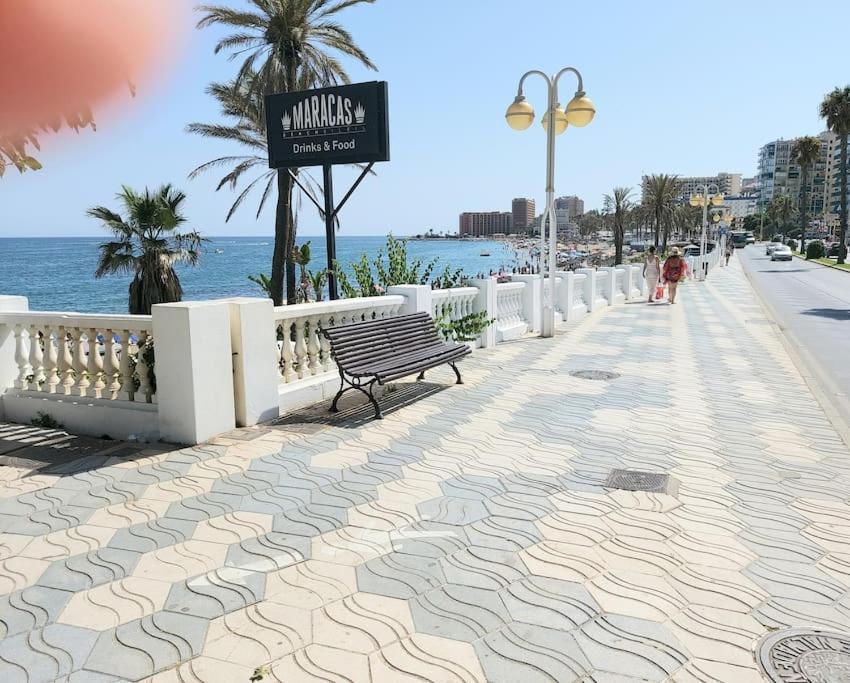 Lux. Frontbeach-Terrace. 5 Pools.Tv. 2 A.C.Netflix 베날마데나코스타 외부 사진